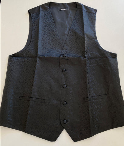 Sort kravat og vest