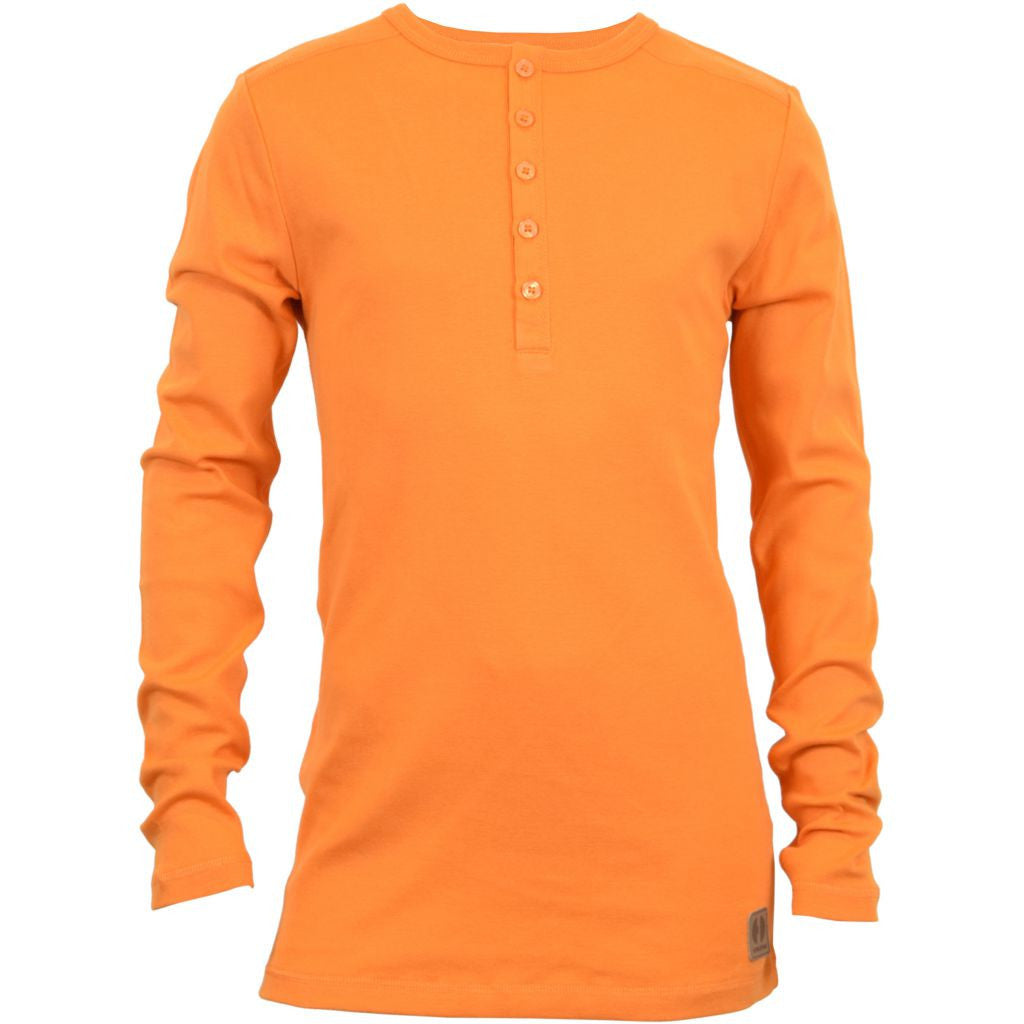 Orange langærmet t-shirt, Hound – Tjenerskjorter.dk