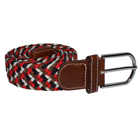 Hvid rød brunt bælte