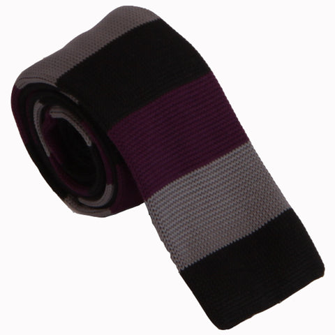 Lilla m. sort strikket slips