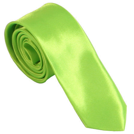 Limegrønt slips