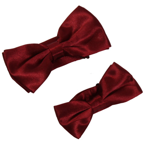 Mørk Bordeaux Butterfly Sæt