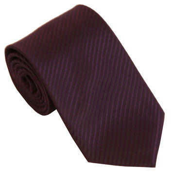 Mørkelilla bredt slips